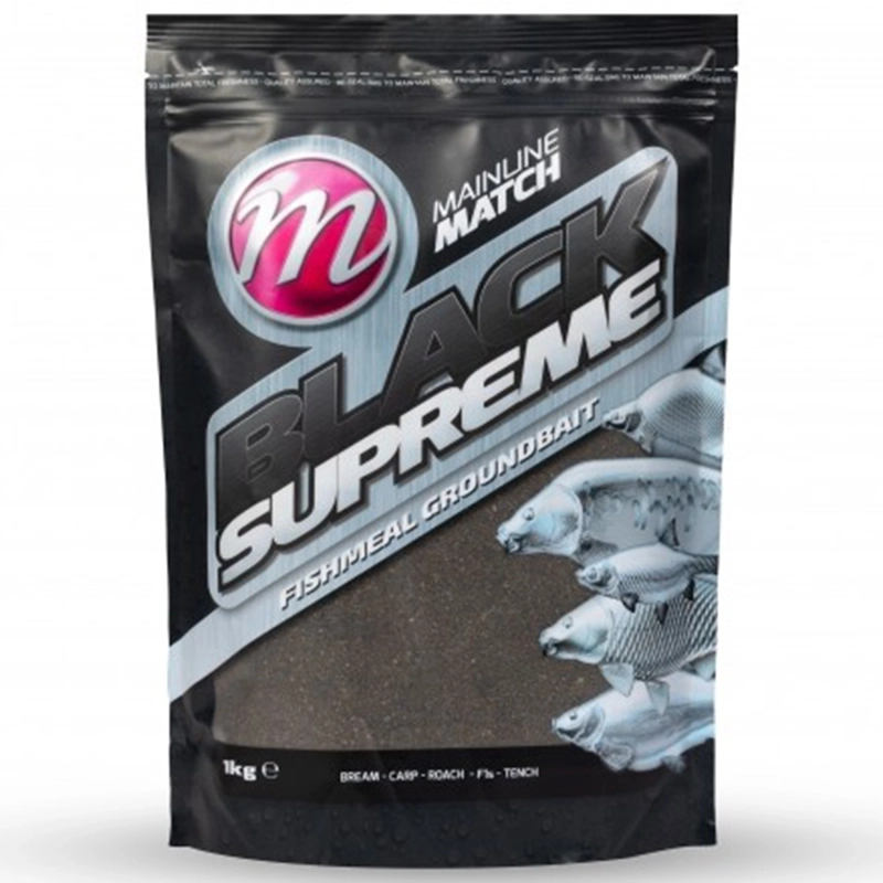 Mainline Match Black Supreme Groundbait 1kg